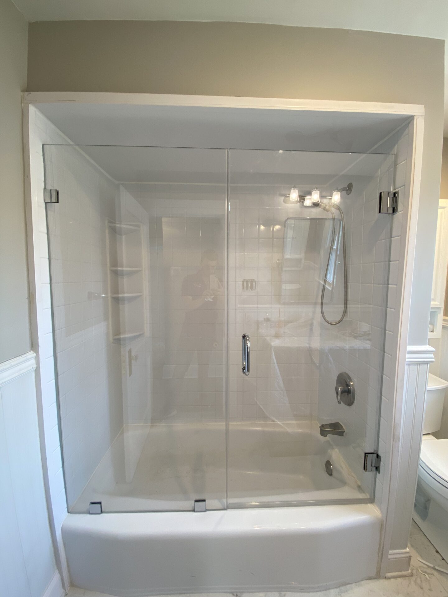 Family Shower Installation