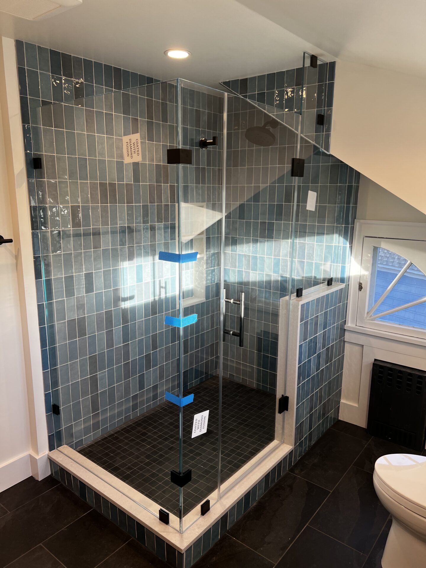 Frameless Glass Shower Enclosure Upgrade